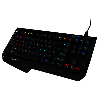 Logitech G410 Atlas Spectrum RGB Gaming Keyboard, Black Logitech G410 Atlas Spectrum RGB Gaming Keyboard, Black